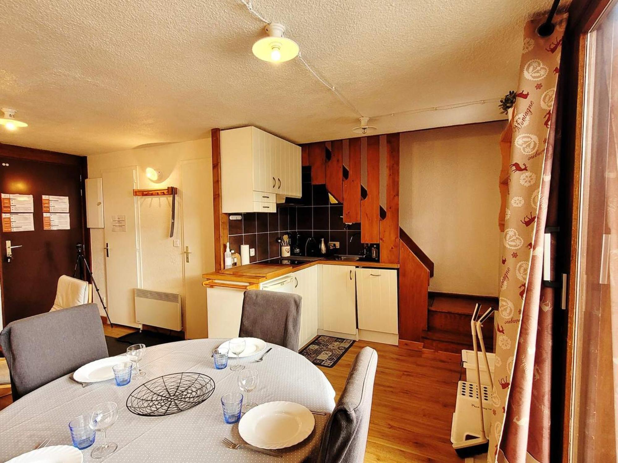 Duplex 3 Pieces Aux Gets, Proche Pistes Avec Parking Et Wifi - Fr-1-598-23 Lejlighed Les Gets Eksteriør billede